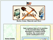 Tablet Screenshot of mcrocks.com